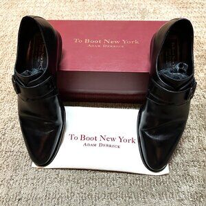 To Boot New York - Single Strap Monk Leather Shoes - Men's Size 10